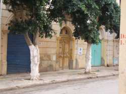 Garage bleu fonc� et porte jaune:
famille DJEBOUR
ancien �picier
en face du bar SINTES
----
Garage Bleu clair :
entr�e principale du Bazar
plusieurs familles:
Zerrouki, Belmoussa, 
Madame Luguneg(ue)
ROMEO Fran�ois
Mr Derghal Ahmed
famille Tida 
etc...
----
au dessus du
Garage bleu clair :
l'appartement de Roger MICHEL
natif de Montenotte