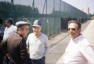 de gauche � droite :
Jean (Jeannot) GRACIA
AMBROSINO Joseph dit P�p�
Guy WERY