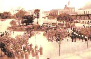 1939 - C�r�monie aux Monuments aux Morts