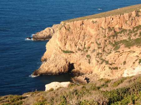 Le promontoire de la Cale G�noise
le coin de p�che pr�f�r� des T�n�siens