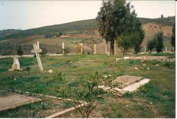 Le Cimeti�re de CAVAIGNAC
en 1987