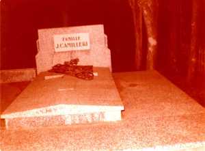 Tombeau CAMILLERI
en 1985