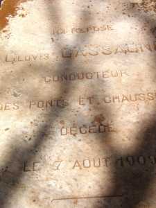 Clovis GASSAGNE
Conducteur Ponts et Chauss�es
d�c�d� le 7 Ao�t 1909