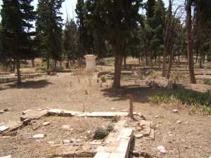 Le Cimeti�re Chr�tien de
T�n�s en 2008