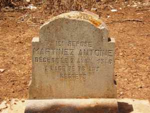 MARTINEZ Antoine 
d�c�d� � l'�ge de 76 ans
le 2 avril 1946