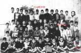 1949 - 1950
CE 1
----
PAYA (not�)
DJORDEM (not�)
CLAIREVOIE (not�)
----
1er rang (du bas)
A droite de l'ardoise: 
Georges VICIDOMINI
----
2�me rang en partant du bas
6- Mustapha MAZOUNI (bras crois�s)
----
3�me rang de droite � gauche
2�me �l�ve : BENMOUNA Abderrahmane
----
1er rang en partant du haut 
et � cot� de l'institutrice:
Ziane BELHADJ (dcd en 1993)
----
3�me rang en partant du bas
2�me personne :
BELHADJ Mohamed, assassin� en 
France en 1964 
c'�tait le fr�re de BELHADJ Ziane 
