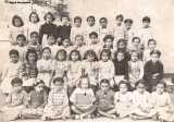 1949 - 1950
CP - classe Filles
----
de bas en haut et G�D ----

-- rang du bas --
3- YACOUT Fatima
4- RIGAIL Madeleine
6- Anissa Deramchia

-- 2�me rang --
6- Anne Marie PORTEILLA
7- Aicha DJORDEM 
8- MONTABRIC Monique

3�me rang: 
7- Elyane BANOS
?- Cervera Jocelyne 

-- 4�me rang --
4- Christiane CAMILLERI
5- BENSALBAHI (dcd en 1981)
