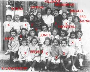 Ecole des Soeurs
ann�e ?
----
Francine CUCINIELLO
(entre BADO et Y)