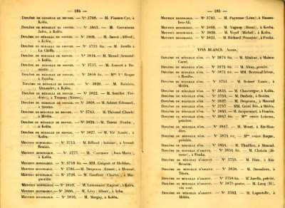 Page 185
M�daille d'Argent Vins blancs