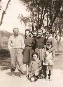 Lucien Albentosa
Lucienne Di MEGLIO
Sado Lubrano
Jean DI MEGLIO
Lucien Lubrano
Les enfants :
Pierrette et Loulou Chaffort