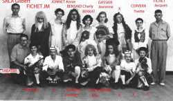 1952
----
4�me et 3�me du Cours Compl�mentaire ter
X en haut: Alain MARQUES
X en bas: Guy LORENZO
X
x : BENSAID