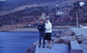 Alain Gabet et sa m�re Madeleine
1960/1961