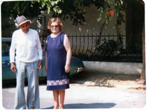 Georges GARD 
(extraction de gravier)
& son �pouse Andr�e n�e MELERO
(Patronne du Caf� Olympique) 