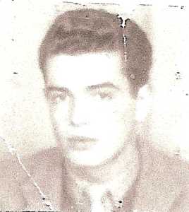 photos d'identit�
de Pierre GIMENEZ (18 ans)
� l'�cole militaire de Cherchell