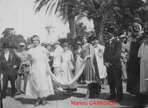 Un mariage.. Manou GARRISSON en demoiselle d'honneur