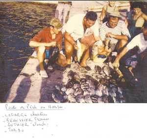 retour de p�che au Harpon
----
LAFAGE Christian
BEAUSSIER Francis
AUTHIE Claude
G�rard TORDO