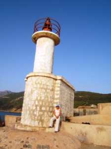 Musoir de la jet�e Nord-Est et son "phare rouge"