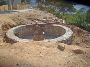2009
R�fection du site des CANONS
au-dessus du Port