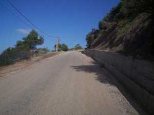 route vers le phare de T�n�s
construite vers 1860
