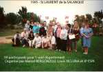  1995 - St LAURENT 
----
01 - Loulou XICLUNA
02 - Jean Pierre Espi
03 - Marcel BERGONZOLI
04 - Marie H�l�ne BERGONZOLI
05 - petite fille Andr� GARCIA
06 - ESPI Martienne
07 - Mme ESPI JP
08 - BENSAID Claude
09 - �pouse BENSAID Claude
10 - Mme GASSIER (Duval)
11 - Josiane XICLUNA
12 - Mme PIERSON (BERGONZOLI)
13 - BENSAID ? 
14 - SABIA Danielle 
15 - GARCIA Andr�
16 - fille de GARCIA Andr�
18 - Serge BERGONZOLI
19 - GARCIA Ren�
20 - GASSIER Roger
21 - BERGONZOLI Alain
22 - INGLADA Louis
23 - �pouse INGLADA Louis