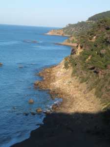 Crique avant Taragnia en venant d'Alger