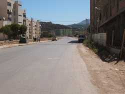sortie Est de T�n�s
route de cherchell