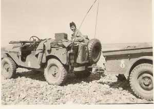 Guy PONS en jeep