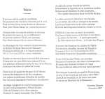 Po�me de
 Christian LLINARES 