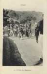 1914 - lorsque les S�n�galais remontaient au front suivis des cantini�res