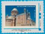 Timbre 
Notre Dame d'Afrique
Alger
----
En vente �  Ici 
----
28 euros les 30 timbres
pour affranchissement
standard jusqu'� 20 grammes
----
fabrication sp�ciale de la Poste vendue exclusivement par les associations de Rapatri�s