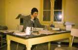 Bernard SEROR
� son bureau � T�n�s