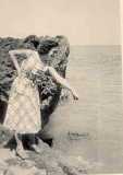 Yvette Bodet 
� la p�che au Ma�nis
----
d�c�d�e en 2007