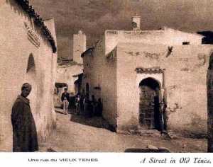 Une rue du 
Vieux T�n�s