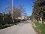 la route vers le Cimeti�re Musulman