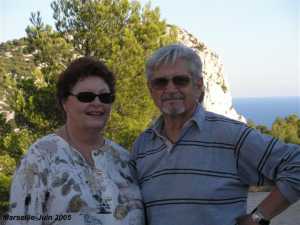 Odette XIMENES
et
son �poux Guy LORENZO 
----
Juin 2005 
